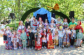 Театрализованное кукольное представление «О царе Петре» в парке.
